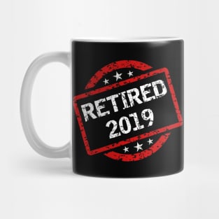 Retired 2019 T-Shirt - Retirement Gift Mug